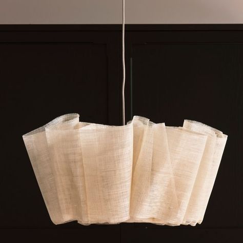 PINCH on Instagram: "Indulge in the gentle drama of the Anders light, a pendant that celebrates sculptural softness, delicate tactility and the fluidity of hand-draped fabric. ​​​​​​​​
​​​​​​​​
#PINCH #Anderslight #sculptedsoftness" Pinch London Lighting, Pinch Lighting, Draped Fabric, Sculpture, Pendant, Fabric