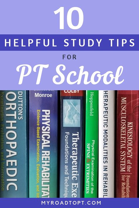 Physical Therapy Student Study, Graduate School Essentials, Physical Therapy Assistant Student, Pt Student, Physiotherapy Student, Pt School, Physical Therapy School, Physical Therapy Student, College Exams