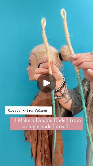 Dread Care, Temporary Dreads, Dreads Care, Taken 2, Hair Secrets, Dreadlock Extensions, Hair Hacks, Beauty And The Beast, Hair Tutorial