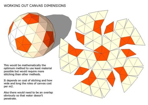 Geodesic Dome: 6 Steps (with Pictures) Geodesic Sphere, Geodesic Domes, Dome Building, Architecture Design Process, Geometric Construction, Cardboard Sculpture, Art Journal Therapy, Dome House, Dome Tent