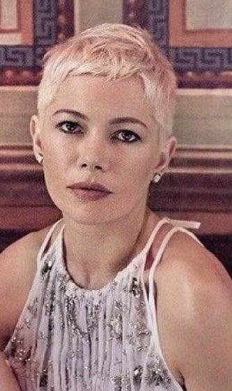 Braids In The Front Natural Hair, Michelle Williams Hair, Super Short Pixie Cuts, Spiky Haircut, Short Bob Hair, Hair Cut Ideas, Super Short Pixie, 2024 Hair Color, Pixie Haircut Styles