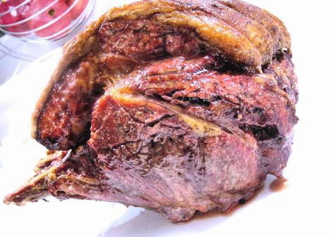 Wing rib or fore rib, beef roasted on the bone is the best, not least because it makes for glorious gravy. Cooking times: 20 minutes at 240C/475, and then 15 minutes per pound of weight at 190C/375. Internal temperature should read 60C/140F. Fore Rib Of Beef, Roast Rib Of Beef, Perfect Gravy Recipe, Rib Of Beef, Beef Rib Roast, Yorkshire Pudding, Gravy Recipe, Beef Ribs, Gravy Recipes