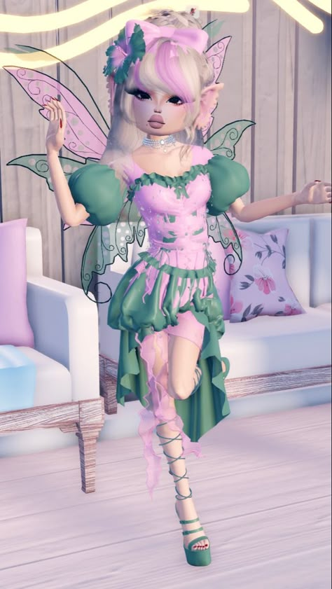 Fairy Fairy Dress To Impress, Fantasy Dress To Impress, Fairytale Dress To Impress, Interactive Backgrounds, Dti Theme, Episode Interactive, Fairy Outfit, Childhood Stories, Dti Fits