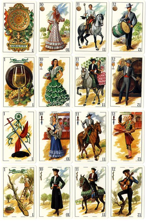 Spanish Playing Cards, Forge Of Empires, Game Card Design, Divination Cards, Oracle Card Reading, Playing Cards Design, Vintage Playing Cards, Cultural Identity, Tarot Card Decks