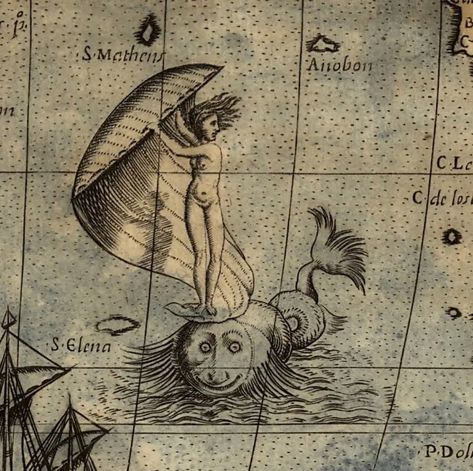 In Images: Ancient Maps and Sea Monsters | Live Science Sea Monsters On Maps, Ancient Greek Monsters, Medieval Sea Monsters, Sea Of Monsters Fan Art, Vintage Nautical Aesthetic, Sea Monster Map, Map Monsters, Witch Circle, Medieval Creatures