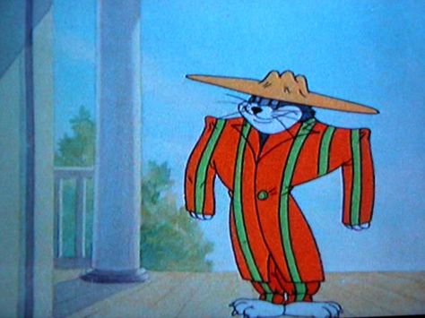 Zoot Suit 1943 | Tom & Jerry - Hep Kats in 1943! (page 1) - Yehoodi.com Tom Aesthetic, Cartoon Suit, Old Tom And Jerry, Tom Cat, Tom And Jerry Cartoon, Zoot Suit, Tom Y Jerry, Anime Drawing Books, Looney Tunes Cartoons