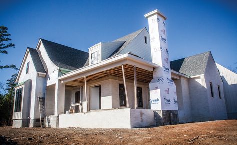 Showcase Home: Southern Living at Its Best - AY Magazine Elberton Way House Plan, Elberton Way, Southern Living Idea House, Southern Living House Plans, Old Shutters, Cabin Exterior, Southern Living Homes, Cottage Style Homes, English Cottage Style