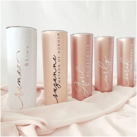 Just found this amazing item on AliExpress. Check it out! $20.21 | Personalized Tumbler With Straw Bridesmaid Gift Custom Tumbler Skinny Tumbler Bridesmaid Cups Proposal Bachelorette Party Favors Holiday Diy Decorations, Bridesmaid Cups, Bridesmaid Presents, Bridesmaid Tumbler, Boda Mexicana, Gold Text, Rose Gold Pink, Bridesmaids Personalized, Personalized Tumbler