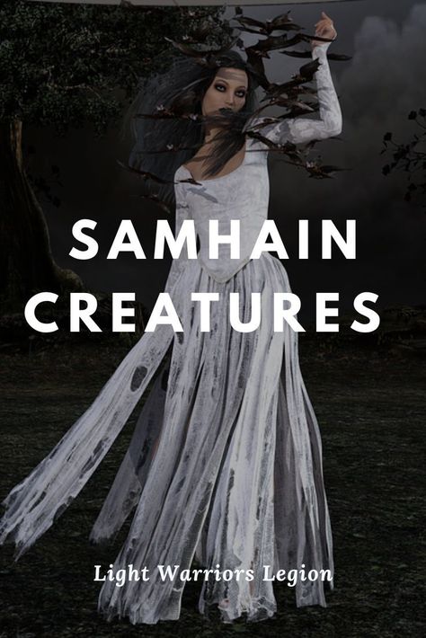 Samhain Creatures Pagan Samhain Costume, Samhain Deities, Samhain Outfit, Samhain Aesthetic, Samhain Ideas, Samhain Festival, Samhain Traditions, Blessed Samhain, Samhain Ritual