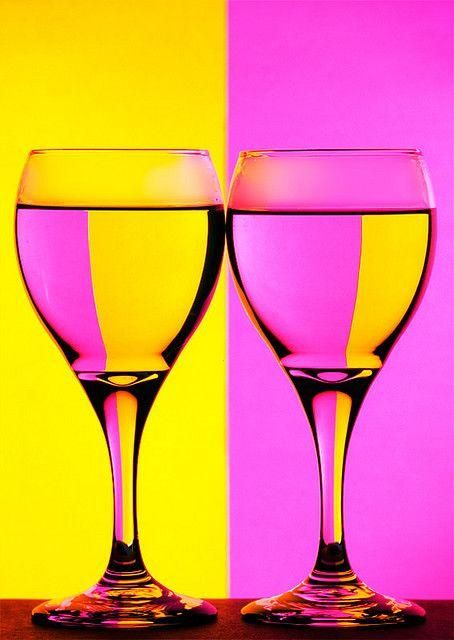 Refraction | Flickr - Photo Sharing! Glass Refraction, Contrast Photography, Reflection And Refraction, Sogetsu Ikebana, Glass Photography, Interesting Pictures, Wine Art, Light Wave, Happy New Year Everyone