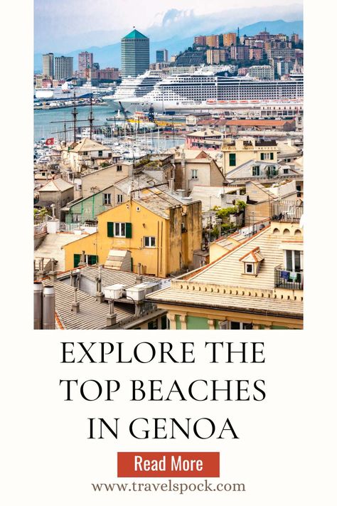 Discover the allure of the best beaches in Genoa, where sun-kissed shores meet crystal-clear waters. From secluded coves to vibrant stretches, experience coastal beauty like never before. Dive into Genoa's beach paradise today! #genoa #bestbeaches Genoa Beach, Best Beaches In The World, Beach Towns, Beach Getaway, Summer Getaway, Beaches In The World, Beach Paradise, Beach Getaways, Beach Tops