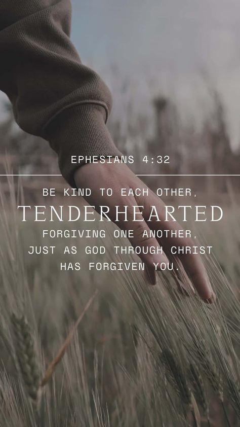 Ephesians 4 31 32, Be Kind To One Another, Ephesians 4:32, God Forgives, Harsh Words, Bible Verse Wallpaper, Bible Encouragement, Forgiving Yourself, Scripture Quotes