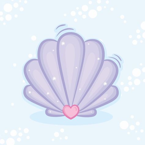 Concha linda e bonita isolada em imagem ... | Premium Vector #Freepik #vector #coral-mar #starfish #concha #coral Cute Sea Shell Drawing, Hello Kitty Conchas, Cute Conchas, Concha Designs, Seashell Transparent Png, Baby Shower Souvenirs, Outdoor Cafe, Mermaid Theme, Beautiful Ocean