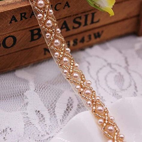 AmazonSmile: FQTANJU 3Yards Rose Gold Beaded Crystal Rhinestone Applique, Rhinetones Trim for Dress, Bridal Applique, Crystal Beaded Applique FQTANJU 3Yards Rosefor Bridal Wedding, Party and Other Formal Occasions: Arts, Crafts & Sewing Wedding Dress Collar, Lace Applique Diy, Wedding Accessories Diy, Bridesmaid Belt, Bridal Applique, Bridal Bag, Wedding Sash Belt, Rose Gold Beads, Wedding Sash