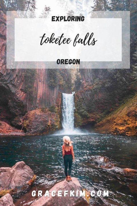 Toketee Falls, Things To Do In Oregon, Oregon Adventures, Klamath Falls Oregon, West Coast Travel, Traveling Ideas, Pacific Northwest Travel, Travel Oregon, Oregon Life