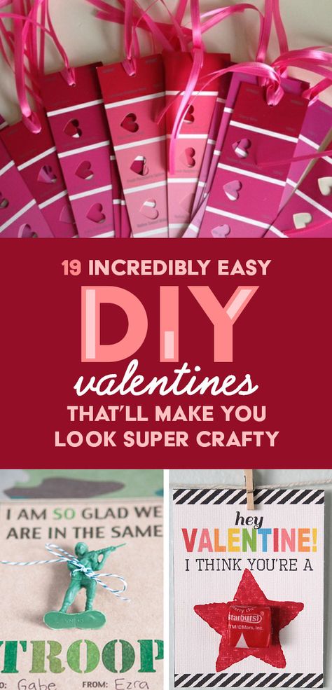 Easy Handmade Valentine Gifts, Second Grade Valentines, Valentine Stuff, Saint Valentin Diy, Valentines Bricolage, Valentine's Day Crafts, Valentinstag Party, Diy Valentines Cards, Class Valentines