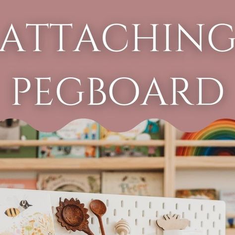 learning through play, playroom inspo, play ideas on Instagram: "So many of you have been wanting to know more about attaching the IKEA pegboard to your table/desk and I can see why - it's a total game changer! The size board you need (if it's for a flisat table) is the one that's 76cm x 56cm. To mount to your table or desk, you need some connectors that IKEA sell called "SKADIS Connector". They come in a pack of 2 which is all you need. Once attached to your table, you only need to unscrew Ikea Desk Pegboard Ideas, Ikea Pegboard, Montessori Playroom, Ikea Desk, Game Changer, Memo Board, Peg Board, Learning Through Play, Table Desk