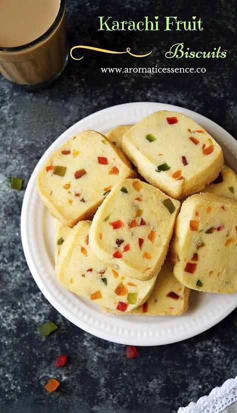 Laccha Paratha, Fruit Biscuits, Cookies Bakery, Indian Flatbread, Mango Mousse, Eggless Baking, Biscuits Recipe, Indian Dessert Recipes, Indian Desserts