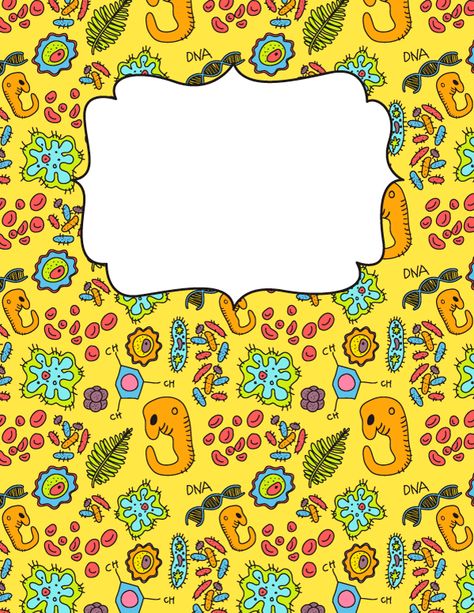 Free printable biology binder cover template. Download the cover in JPG or PDF format at http://bindercovers.net/download/biology-binder-cover/ General Biology Background, Biology Binder Cover, Free Binder Covers, Construction Zone Birthday Party, Planner Covers Diy, Binder Covers Free, Binder Cover Templates, Binder Covers Printable, Nurse Study Notes