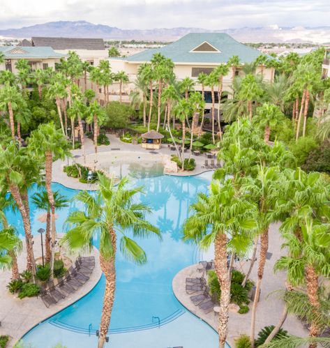 Tahiti Village Resort & Spa In Las Vegas | Family Friendly Resort Tahiti Village Las Vegas, Oasis Pool, Las Vegas Boulevard, Las Vegas Resorts, What Happens In Vegas, Family Friendly Resorts, Red Rock Canyon, Lazy River, Hoover Dam