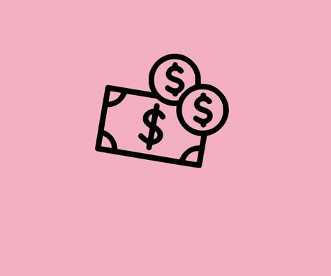 pastel pink, ios 14, app cover icon (used for itunes store) Pink Itunes Store Icon, Money App Icon Aesthetic, Money Icon Pink, Pink Money App Icon, Download App Icon, Money Icon Aesthetic, Money App Icon, App Icon Theme, App Icon Aesthetic Pink