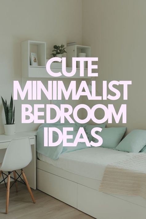 Cozy Modern Bedroom Neutral Designs on a Budget Modern Minimalist Master Room, Modern Bedroom Neutral, Clean Minimalist Bedroom, Master Bedrooms Decor Minimalist, College Desk Essentials, Minimalist Guest Bedroom, Green Room Aesthetic, Cozy Modern Bedroom, Minimalist Desk Lamp