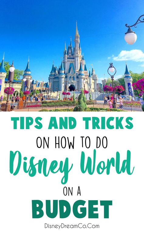 Disney World can be expensive! Here is a list of tips and tricks that can help you do Disney World on a budget. #disney #disenyworld #wdw #waltdisneyworld #disneytips #tips #budget Disney World On A Budget, Disney World Secrets, Disney On A Budget, Disney World Planning Guide, Facebook Contest, Disney World Vacation Planning, Disney Trip Planning, Disney World Magic Kingdom, Disney Vacation Planning