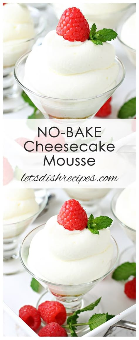 Cheesecake Mousse Recipe, Mousse Desserts, Recipe Cheesecake, Dessert Cheesecake, Dessert Parfait, Homemade Snickers, Cheesecake Mousse, Fitness Humor, Cheesecake Dessert