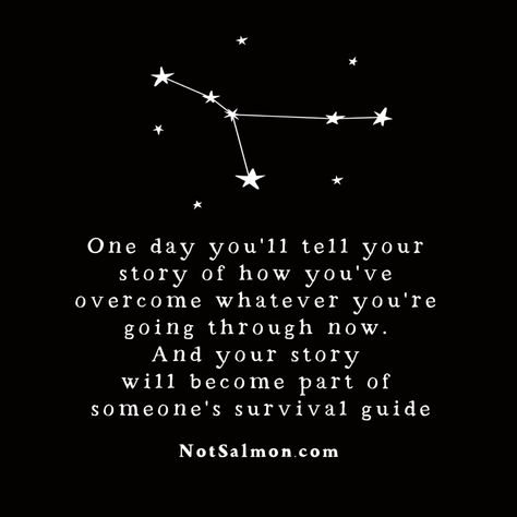 One day your survivor story will inspire others to keep going. So stay positive, trust the process and spend time seeking solutions and loving support. Health Words, Les Sentiments, Move Forward, Beautiful Quotes, The Words, Great Quotes, Quotes Deep, Your Story, Inspirational Words