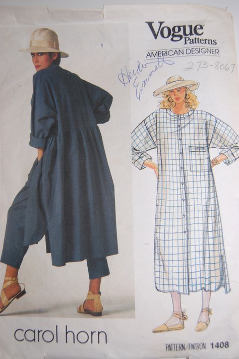 I didn’t want to do this! | Designs by Heidi Lagenlook Patterns, Lagenlook Dress, Trouser Pattern, Vintage Vogue Patterns, Wearable Art Clothing, Japanese Sewing, Vogue Sewing, Butterick Pattern, Conference Center