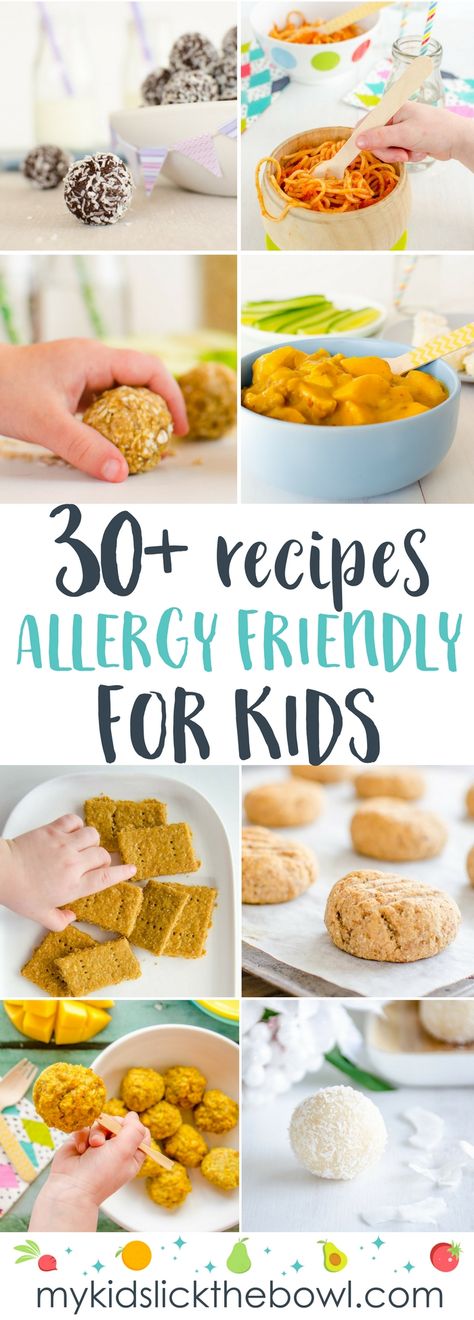 Dairy Free Recipes For Kids, Allergen Free Recipes, Dairy Free Snacks, Soy Free Recipes, Dairy Free Dinner, Dairy Free Breakfasts, Nut Free Recipes, Egg Free Recipes, Wheat Free Recipes