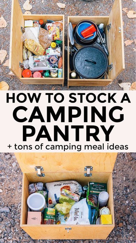 Camping Pantry, Camping Meal Ideas, Camping Meal, Tent Campers, Camping Guide, Baby Beach, Backpacking Food, Camping Items, Easy Camping