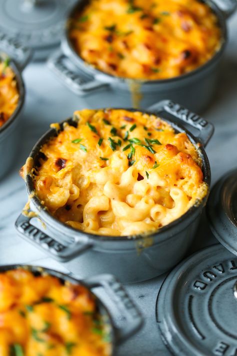 Baked Mac and Cheese - Damn Delicious Classic Mac And Cheese, Baked Mac And Cheese Recipe, Bake Mac And Cheese, Easy Mac And Cheese, Best Mac And Cheese, Baked Mac N Cheese, Baked Macaroni, Mac And Cheese Recipe, Baked Mac