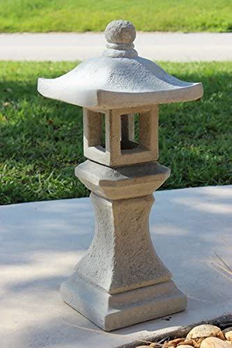 Lantern Japanese, Japanese Garden Lanterns, Japanese Stone Lanterns, Pagoda Garden, Japanese Garden Landscape, Pagoda Lanterns, Japanese Lantern, Outdoor Garden Statues, Stone Lantern