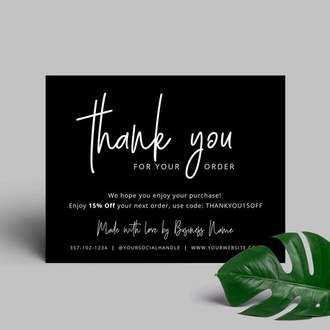 Card Reference, Skincare Ideas, Packaging Idea, Business Printables, Desain Editorial, Small Business Packaging Ideas, Thank You Card Design, Price List Template, Purchase Card