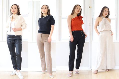 What style pants are best for short women Harsh Truth, Neutral Pants, Petite Woman, Straight Cut Pants, Petite Clothing, Short Women, Body Proportions, Best Style, Petite Pants