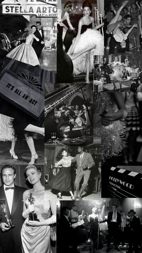 Old Hollywood Glam Wallpaper, Old Hollywood Mood Board, Old Hollywood Collage, Prom Mood Board, Old Hollywood Aesthetic Wallpaper, Old Hollywood Wallpaper, Mood Board Wallpaper, Ww2 Fashion, Hollywood Gala