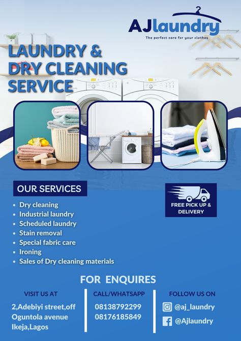 Laundry Flyer Design Ideas, Laundry Flyers Design, Laundry Services Flyer Design, Laundry Poster Design, Laundry Business Design, Laundry Flyer Design, Laundry Images, Laundry Marketing, Laundromat Business