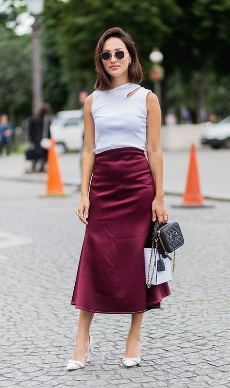 What to Wear to a Conference: 9 Outfit Ideas | Who What Wear Nicole Warne, Dresses For Fall, Casual Work Dresses, Cocktail Wear, Spring Work Outfits, Corporate Style, Work Dresses, Chic Clothing, Skirt Midi