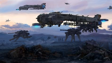 Dawn drop, Edouard Groult on ArtStation at https://www.artstation.com/artwork/eaZe3 Sci Fi Spaceships, Space Ship Concept Art, Starship Concept, Sci Fi Ships, Spaceship Concept, Spaceship Design, Concept Ships, Space Ships, Science Fiction Art