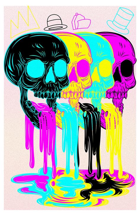 by Joeartz Berrelini Psychadelic Art, Skeleton Art, Skull Wallpaper, Dope Art, Art Pop, Trippy Art, Hippie Art, Art And Illustration, Skull Art