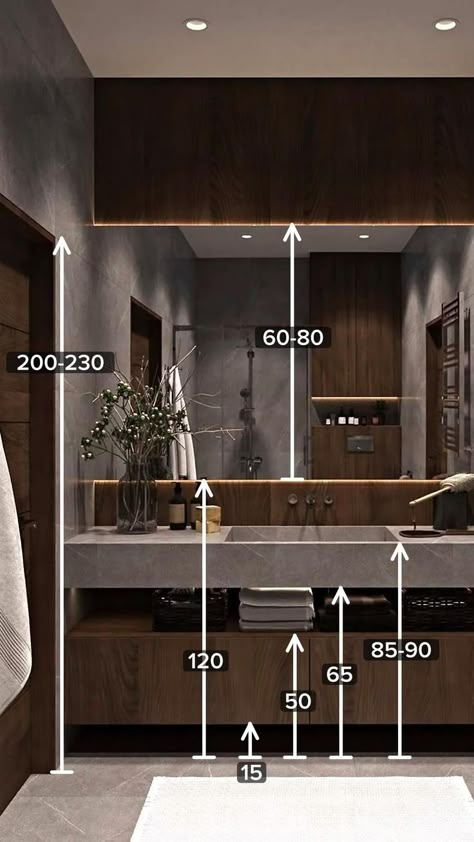 Bathroom Layout Plans, Bathroom Dimensions, Bilik Air, Bathroom Design Layout, Bathroom Decor Luxury, Washroom Design, Toilet Design, Bathroom Design Decor, Bathroom Inspiration Decor