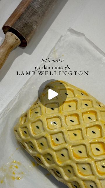 Lamb Wellington, Fine Dining Starters, Red Wine Jus, Wellington Recipe, Lamb Loin, Tell Me Why, Wild Garlic, Puff Pastry Sheets, Pan Recipes