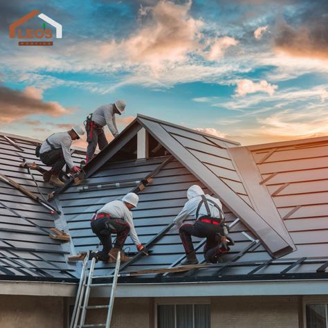 Protect your investment with a strong and durable roof. At Leo's Roofing, we use high-quality materials and advanced techniques to ensure your roof's longevity. #DurableRoof #StrongRoof Roofing Estimate, Roofing Services, Investment, Roof, Casino, Collage, High Quality, Pins, Quick Saves