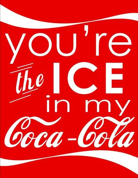 Except I don't like ice in my drinks, and I'm pretty sure I'm not legally allowed to drink Coke due to our sponsorship with Pepsi at work. Cocoa Cola, Coca Cola Kitchen, Coke Collectibles, Coca Cola Decor, Always Coca Cola, Coca Cola Ad, Radio Vintage, Coke Cola, Diet Coke