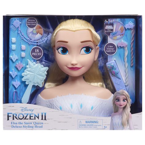 Elsa Toys, Anna Et Elsa, Disney Barbie, Change Hair Color, Frozen 2 Elsa, Disney Princess Toys, Frozen Toys, Change Hair, Disney Princess Dolls