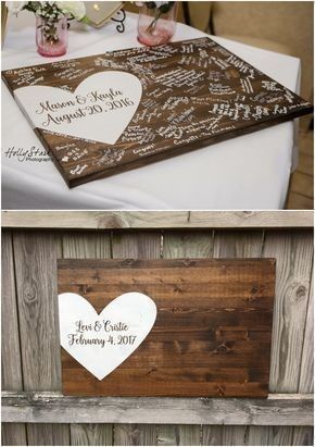 Boda Ideas, Wood Guest Book Wedding, Rustic Wedding Decorations, Wood Guest Book, Wedding Guest Book Sign, Amazing Weddings, Wedding Guest Book Alternatives, Book Wedding, Guest Book Sign