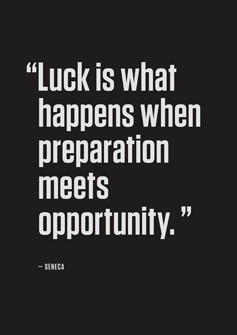 Luck is what happens when preparation meets opportunity..   quotes. advice. wisdom. life lessons. Daily Motivational Quotes, Tony Robbins, Awesome Art, Quotable Quotes, A Quote, Great Quotes, Wisdom Quotes, Success Quotes, Locs