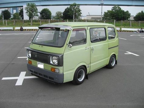 Kei Car, Van Car, Mini Trucks, Vintage Vans, Japan Cars, Rat Rods, Minivan, Custom Vans, Subaru Forester