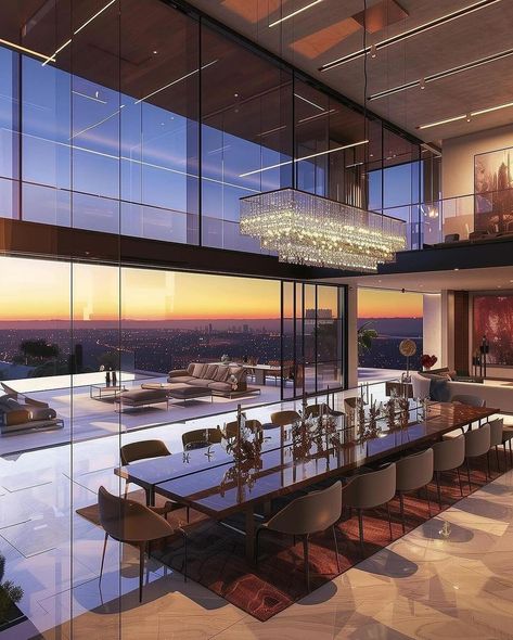 $80 Million Beverly Hills Mansion 🏡😍
.
.
.
#beverlyhills #mansion #home #luxurymansion #modernarchitecture #modernhome Luxury Dining Room Mansions, Penthouse Aesthetic, Dream House Pictures, New York Penthouse, Beverly Hills Mansion, Interior Design Dining, Billionaire Lifestyle Luxury Living, Luxury Houses Mansions, Dinning Room Design